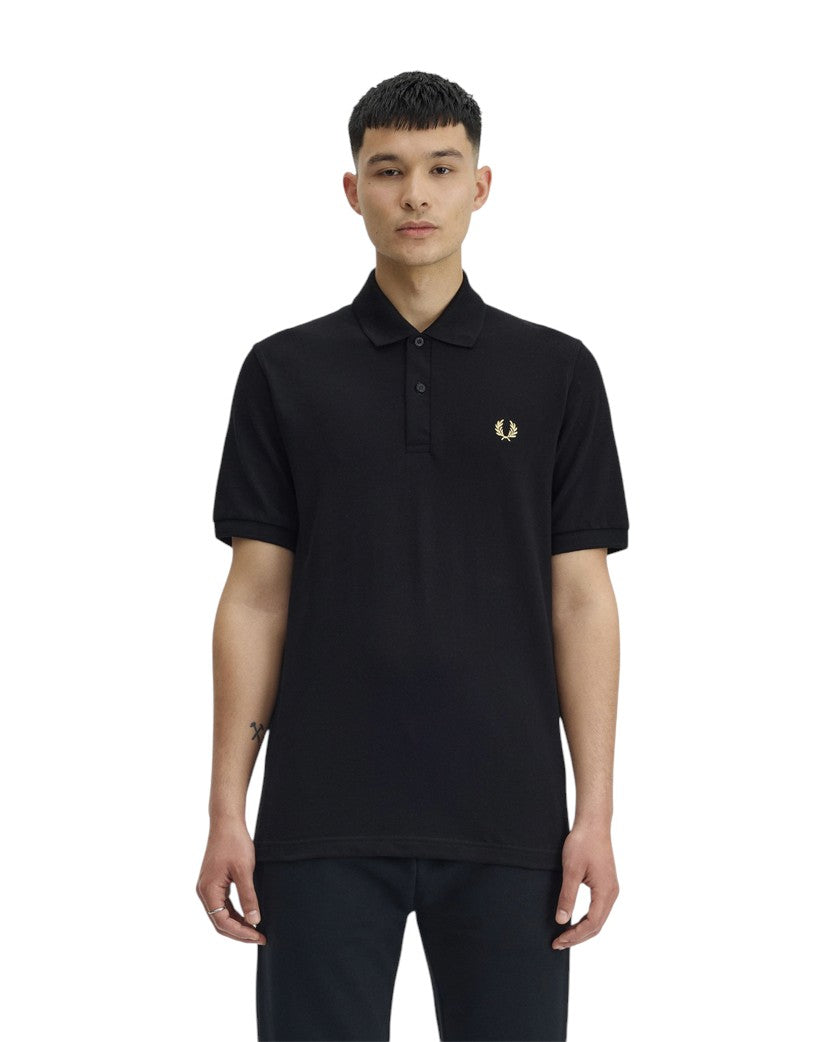 FRED PERRY SLIM FIT TWIN TIPPED POLO Gold