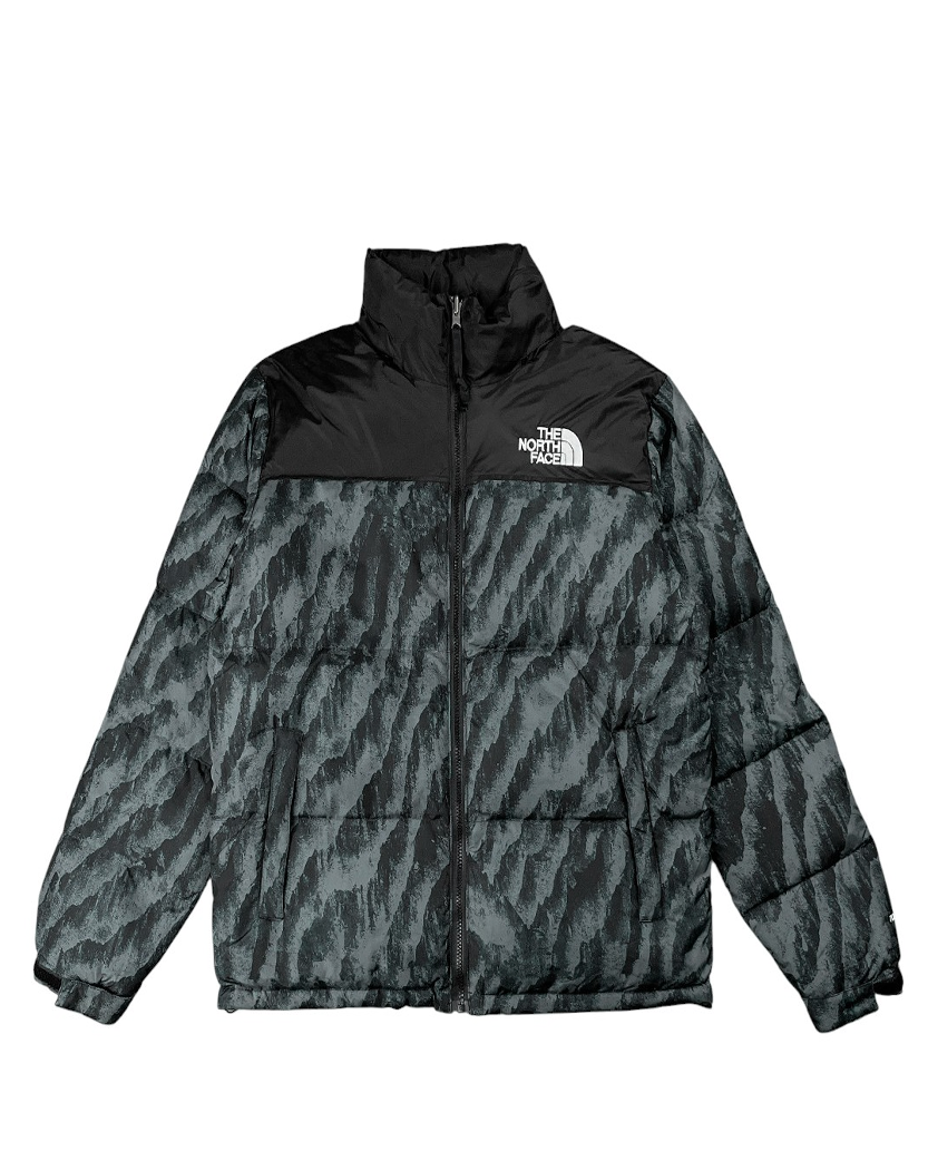 The North Face 1996 Nuptse Jacket Multi Printed Balsam Grey