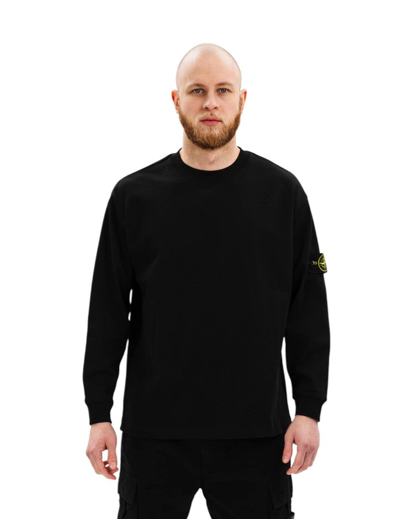 23FW Patch Long Sleeve Black SI0274-BK