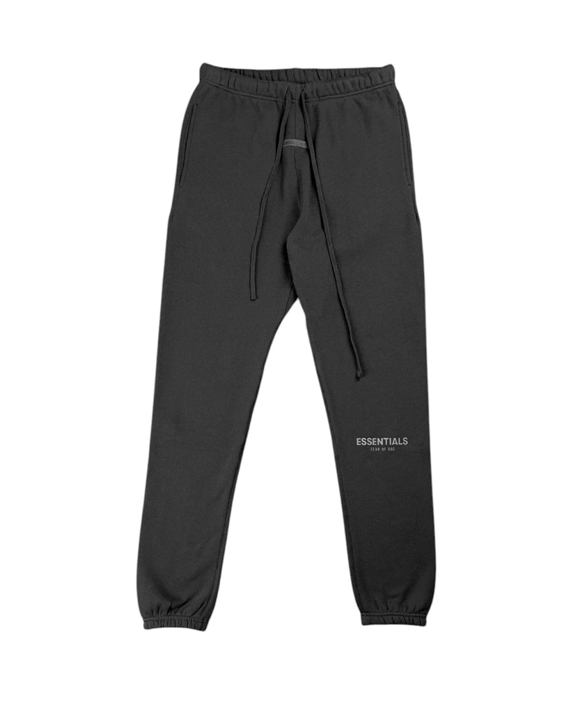 Fear Of God Essentials Tapered Cotton-Blend Jersey Sweatpants Black