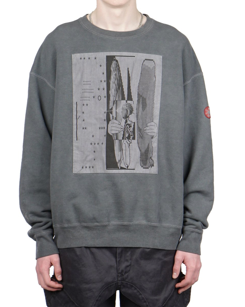 CAV EMPT MD tetAtet Sweatshirt Gray CAV146