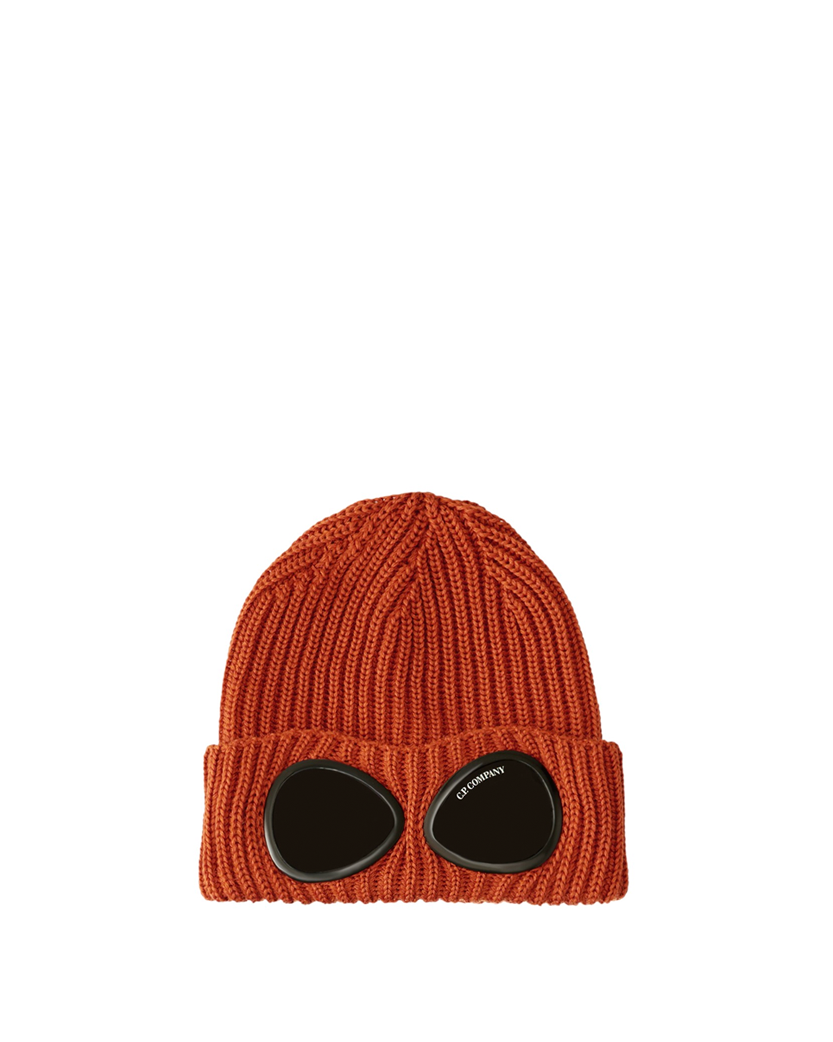C.P. Company Goggle Beanie Orange