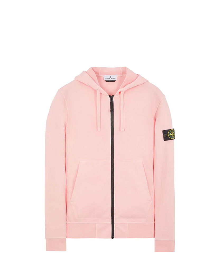 64251 Classic Zip Hooded Sweatshirt Light Pink SI0142-LP