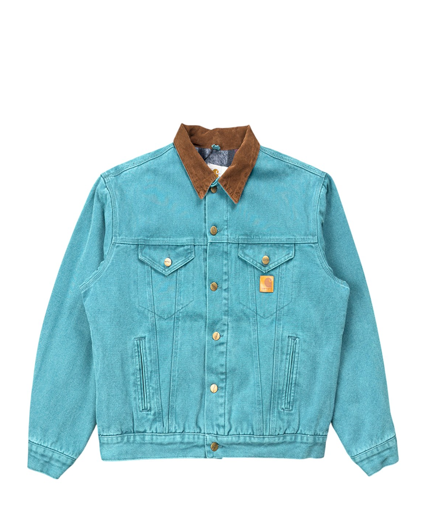 Carhartt WIP J10 Vintage Jacket Blue