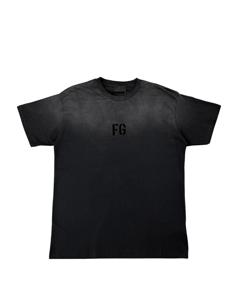 Fear Of God Felted 'FG' T-Shirt Black