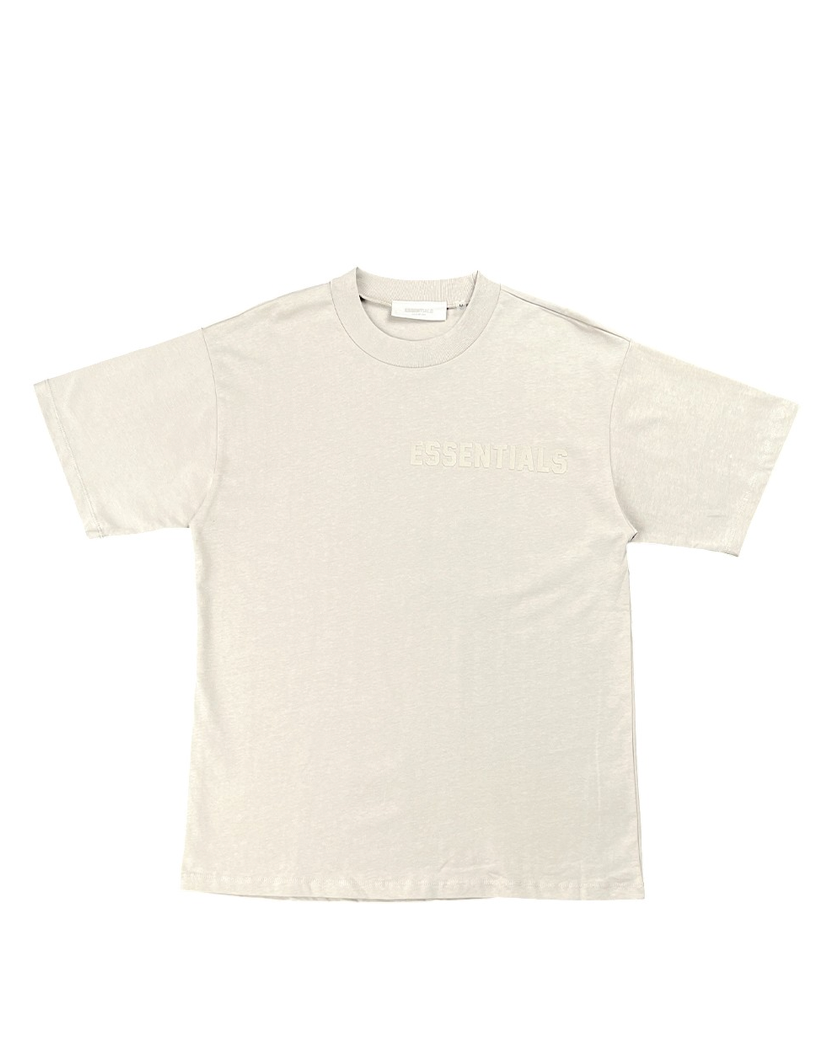 Fear Of God Essentials Cotton Jersey T-shirt Light Grey