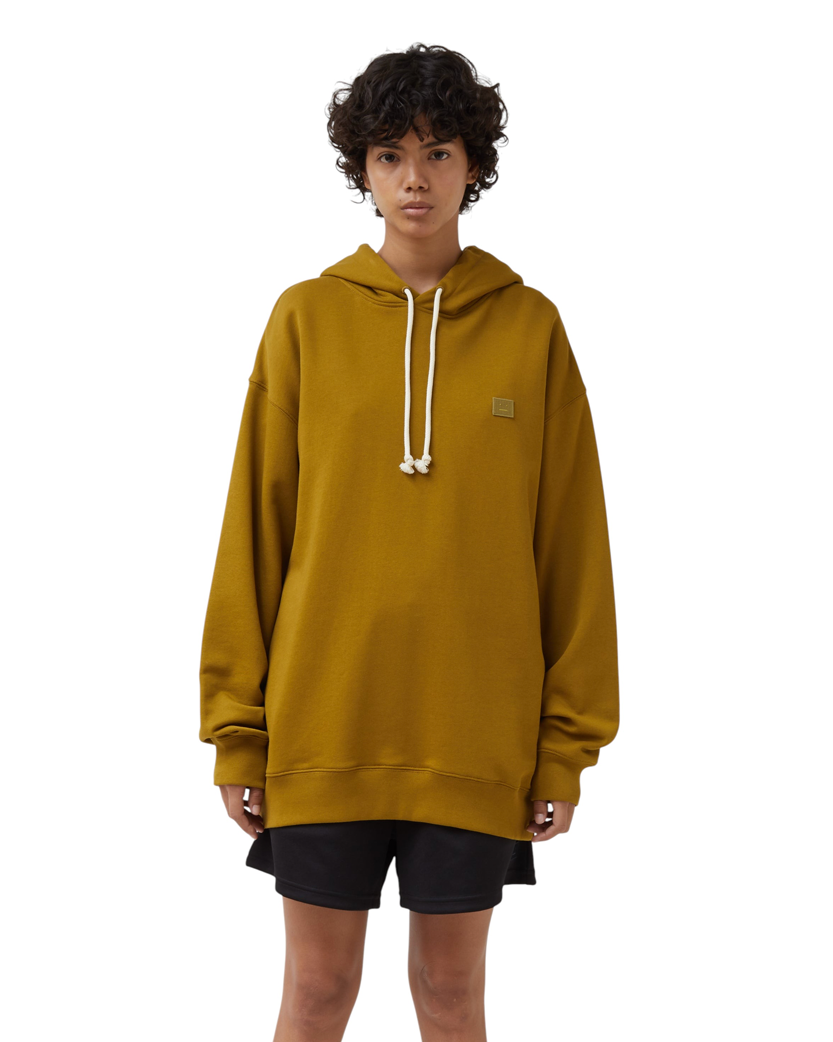 Acne Studios Appliquéd Hoodie Moss Green