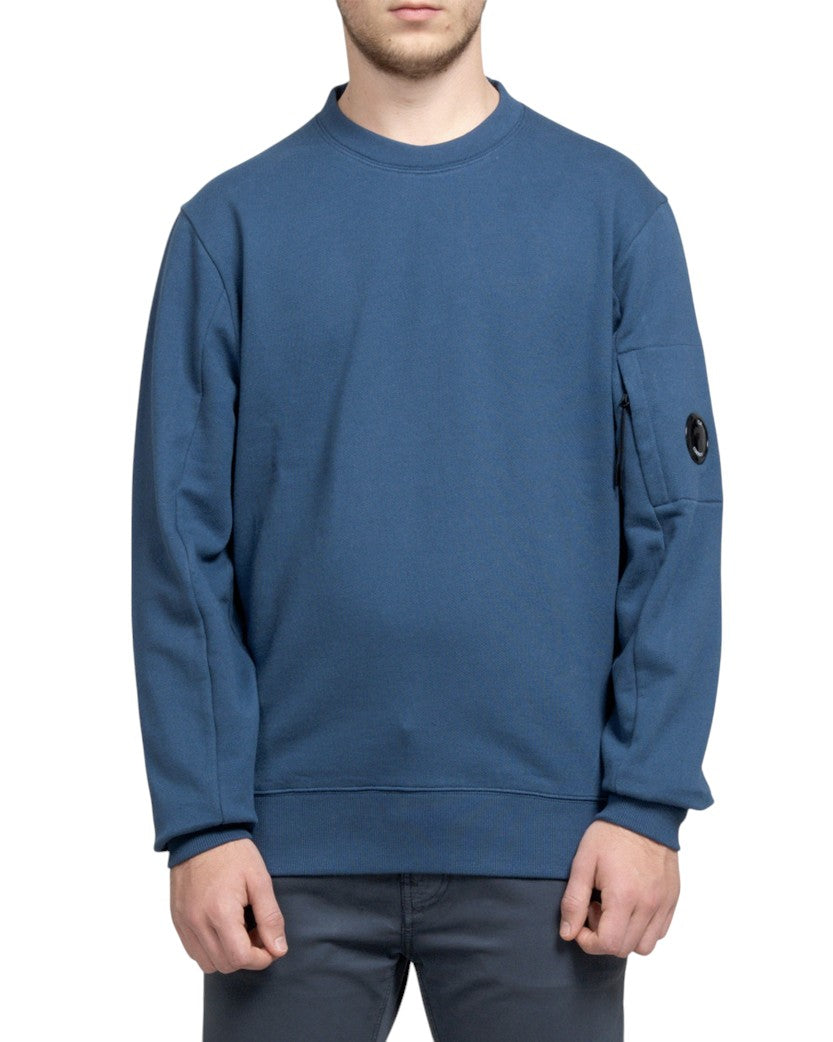 C.P. Company Sweatshirt With Lens Avio Blue