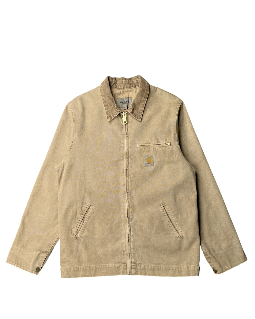 Carhartt WIP Duck Detroit Jacket Dusty Hamilton Beige