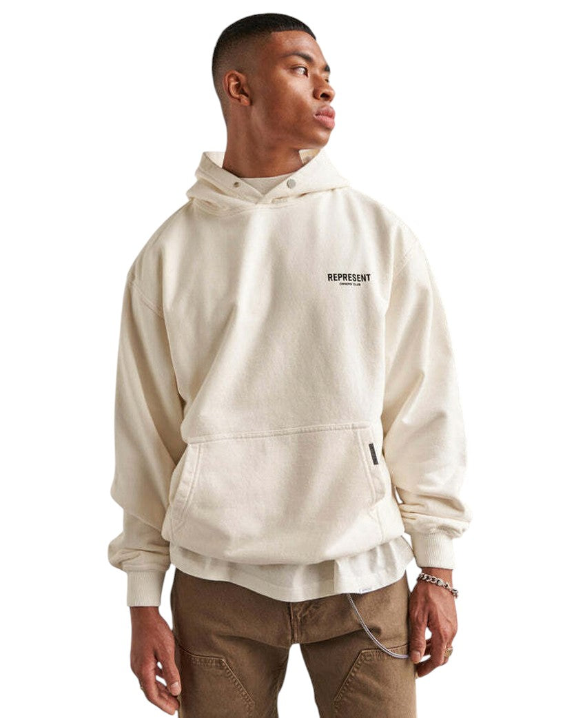 REPRESENT OWNERS CLUB HOODIE WHITE