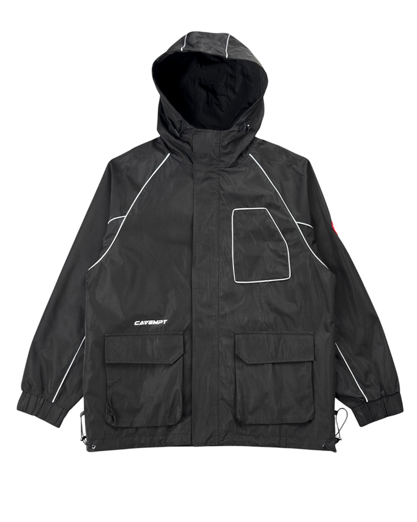 CAV EMPT Windbreaker Jacket Black CAV142
