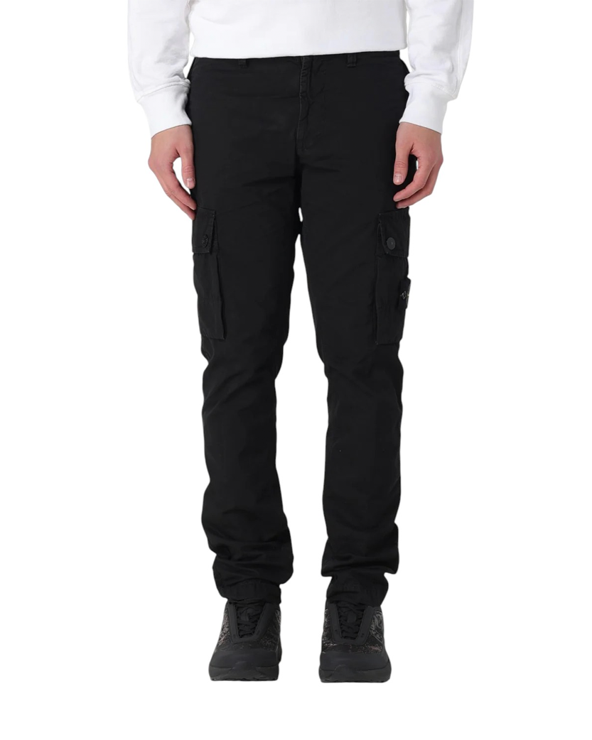 303L1 Old Cargo Trousers Black SI0187-BK