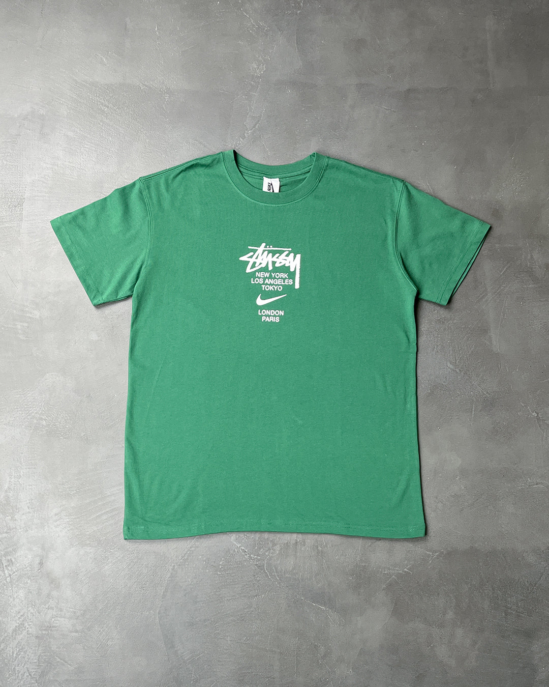 NIKE X STUSSY International T-shirt Green