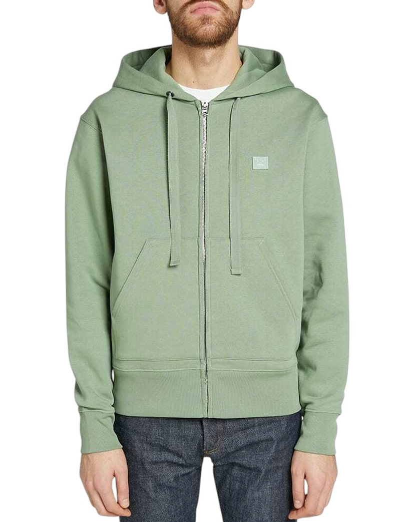 Acne Studios Ferris Zip Hoodie Green
