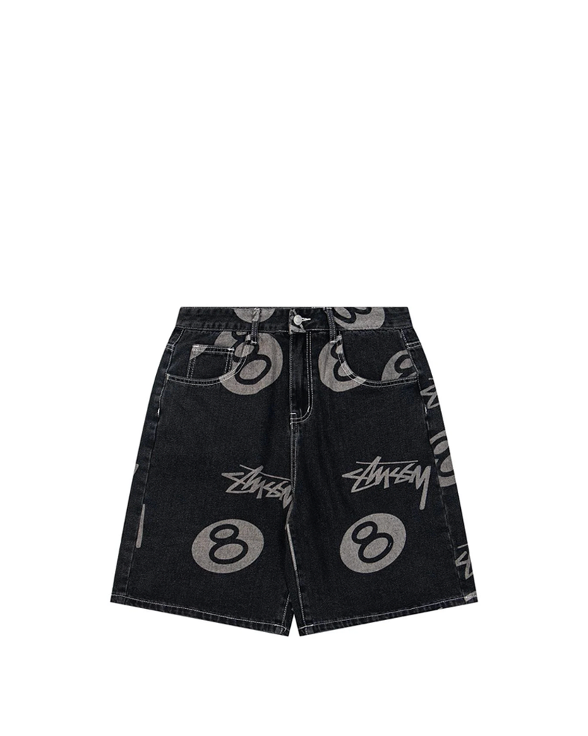 STUSSY Big Ol' Jeans Shorts Black
