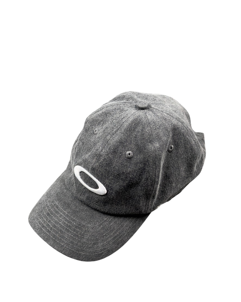 Oakley Remix Dad Hat Black Logo White