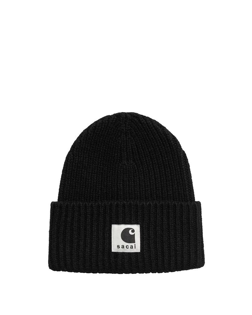 Carhartt WIP x Sacai Beanie Black