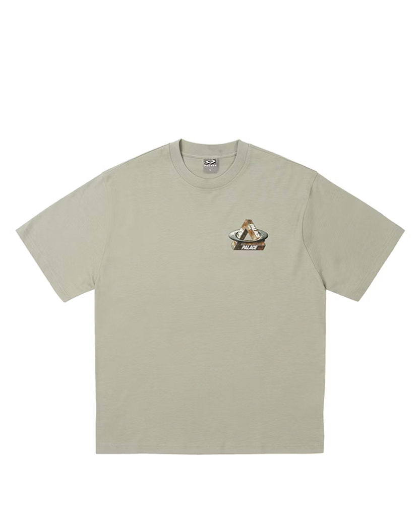 Oakley x Palace Tri Logo T-Shirt Sage Green