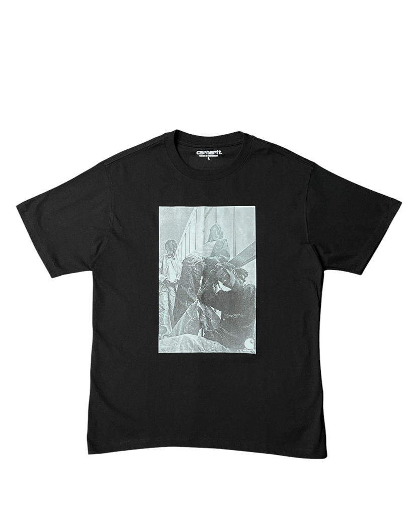 Carhartt WIP Archive Girls Big Photo T-Shirt Black