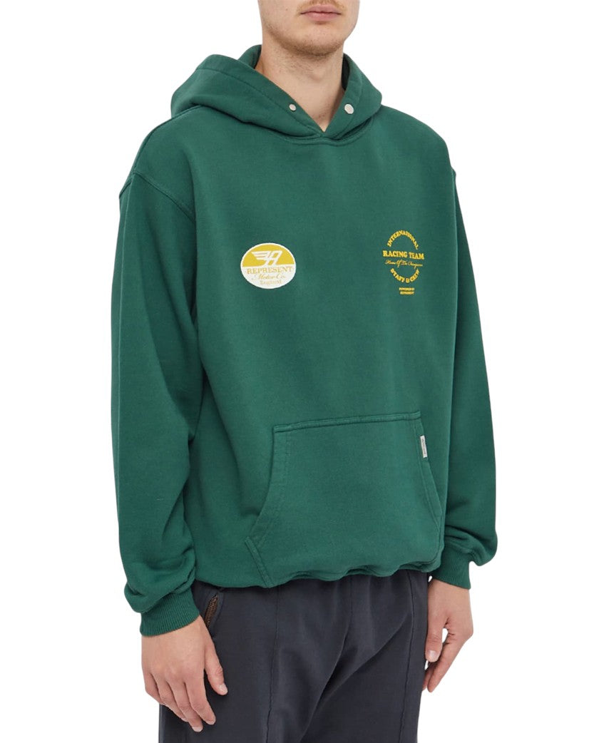 REPRESENT RACING TEAM HOODIE GREEN