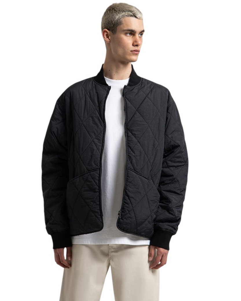 STUSSY Dice Quilted Liner Jacket Black