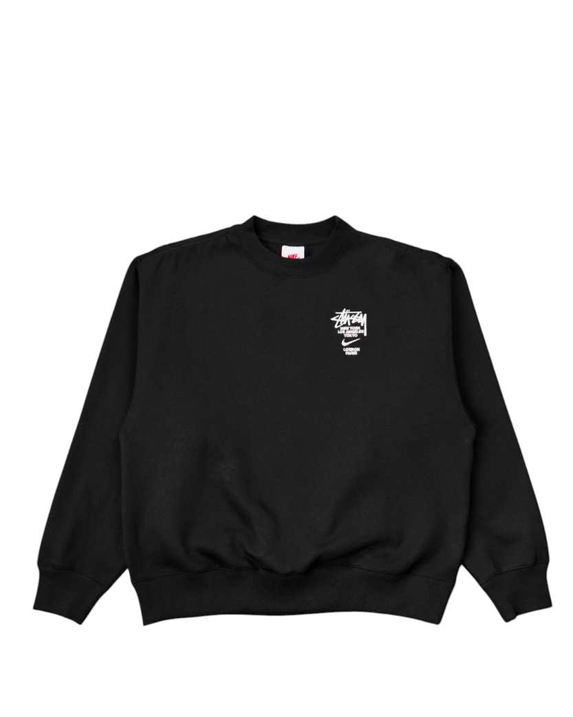NIKE X STUSSY International Sweatshirt Black