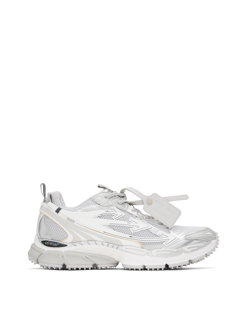 Off White Be Right Back Sneakers Grey Silver