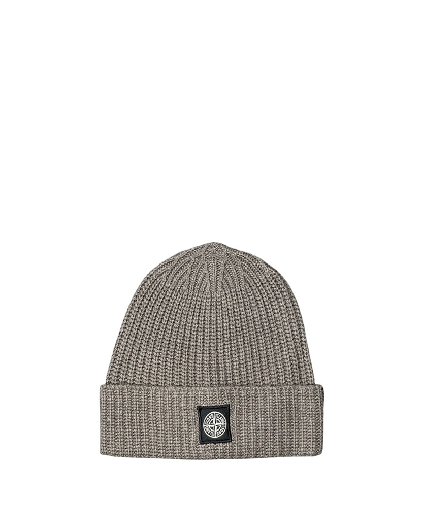 N10B5 Wool-Knit Beanie Hat Mud SI0112-MU