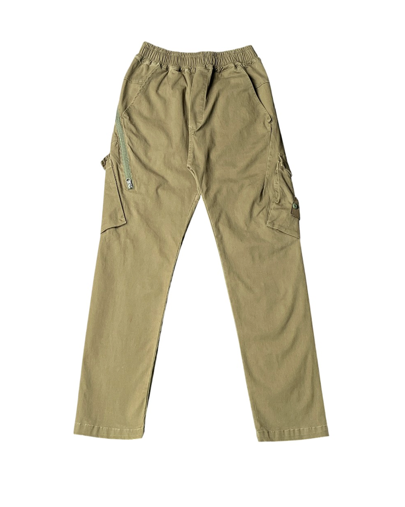 310F2 Ghost Piece Cargo Pants Khaki SI0132-KH