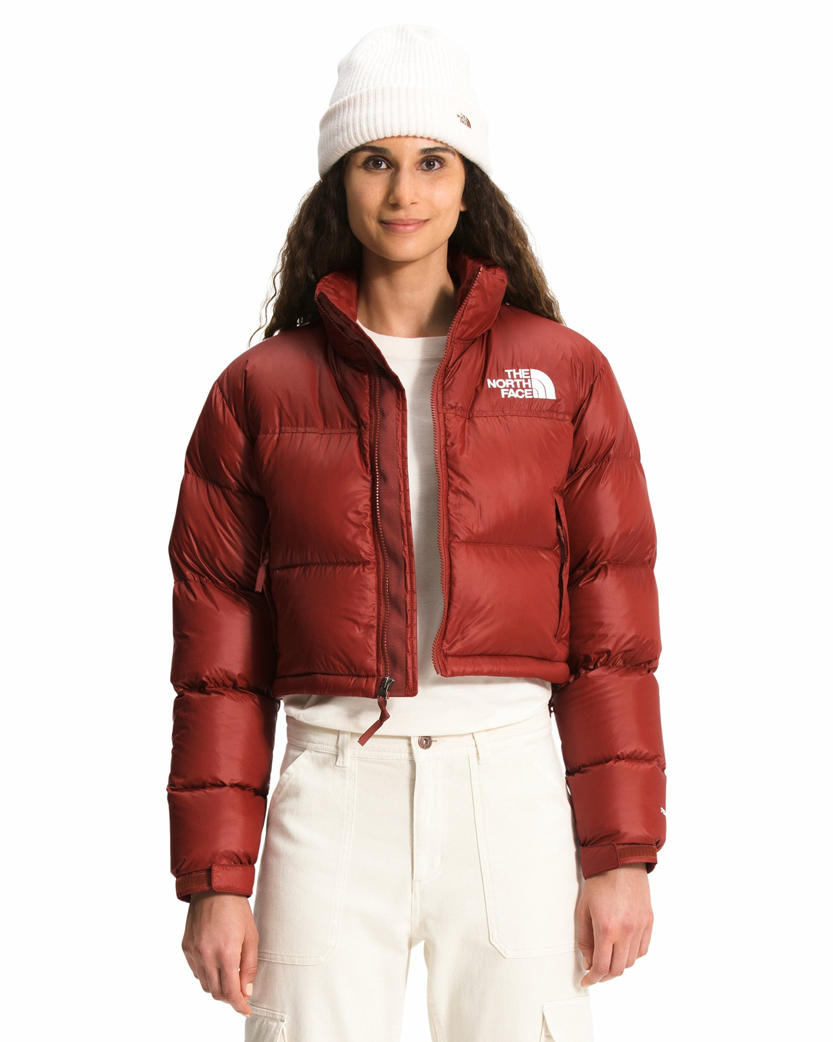 The North Face Women’s Nuptse Short Jacket Red