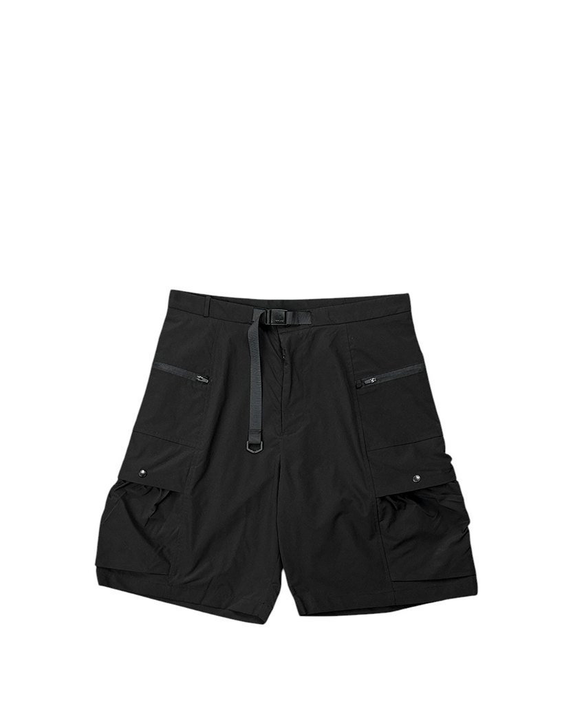 Snow Peak x Tonedtrout Cargo Shorts Black