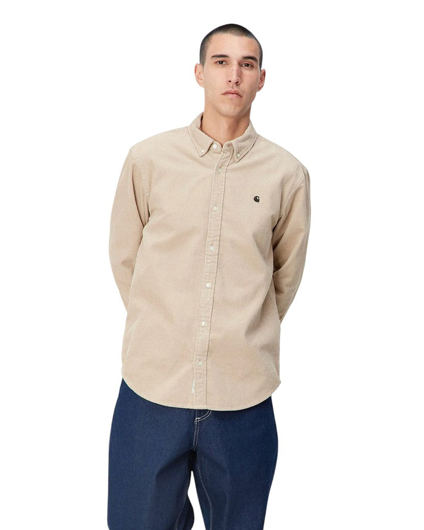 Carhartt WIP Madison Corduroy Shirt Beige