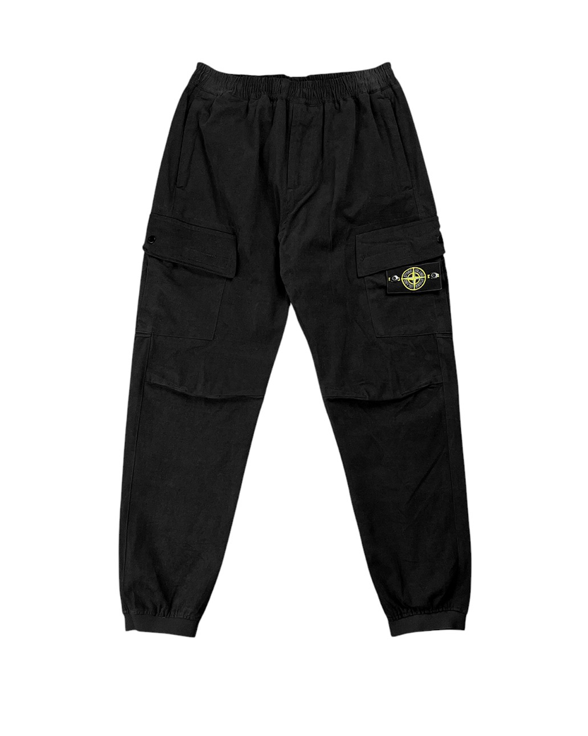 31303 Regular Fit Cargo Pants Black SI0160-BK