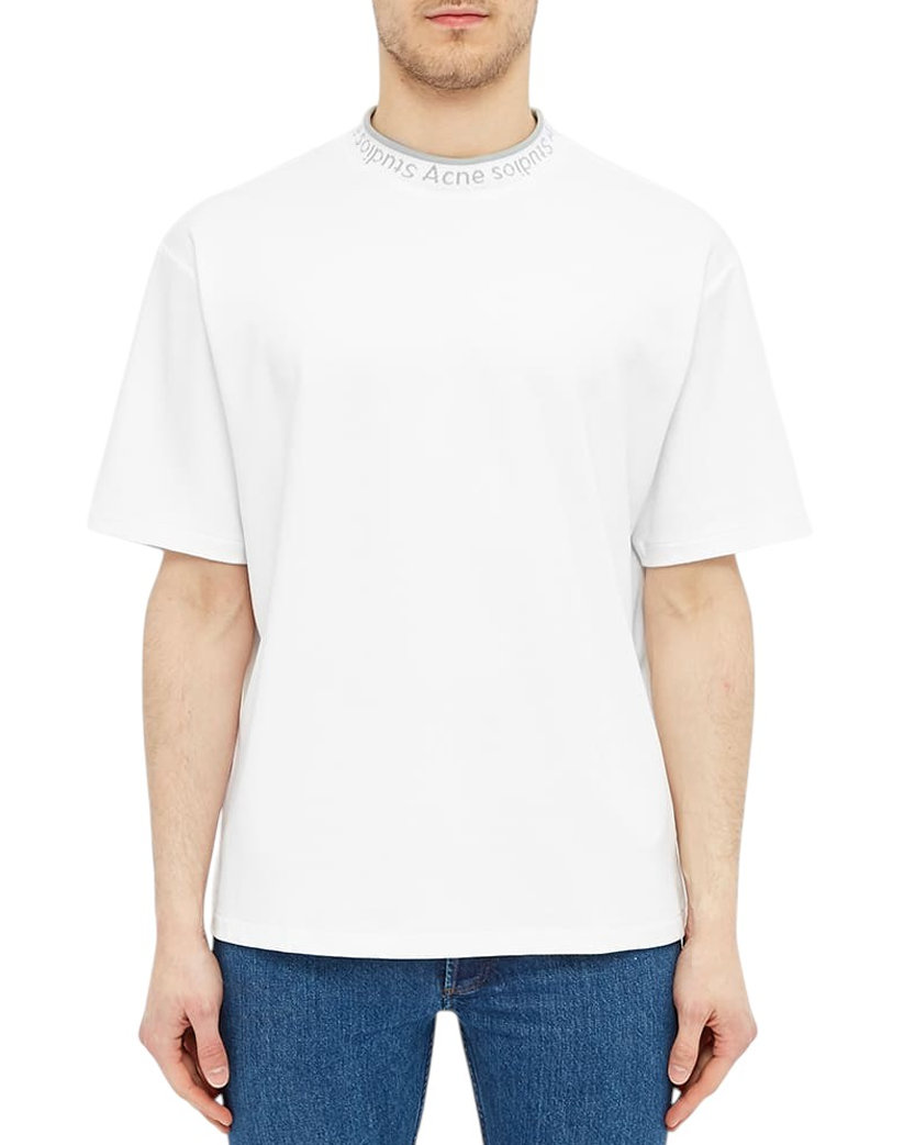 Acne Studios Extorr Logo T-Shirt White