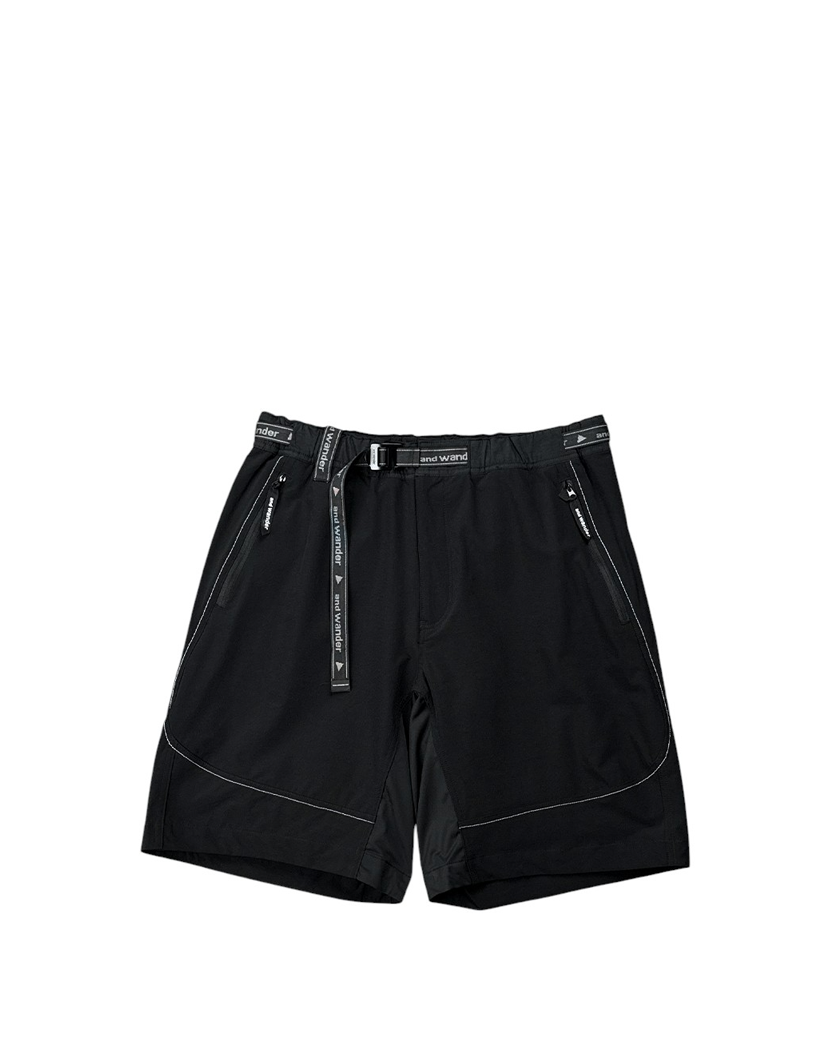 And Wander Trek Shorts Black