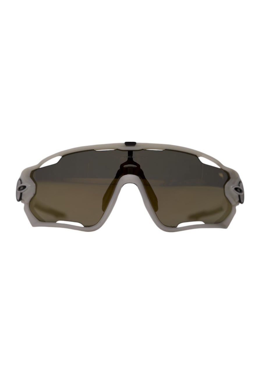 Oakley Custom Jawbreaker Polished White/Black/24K Iridium