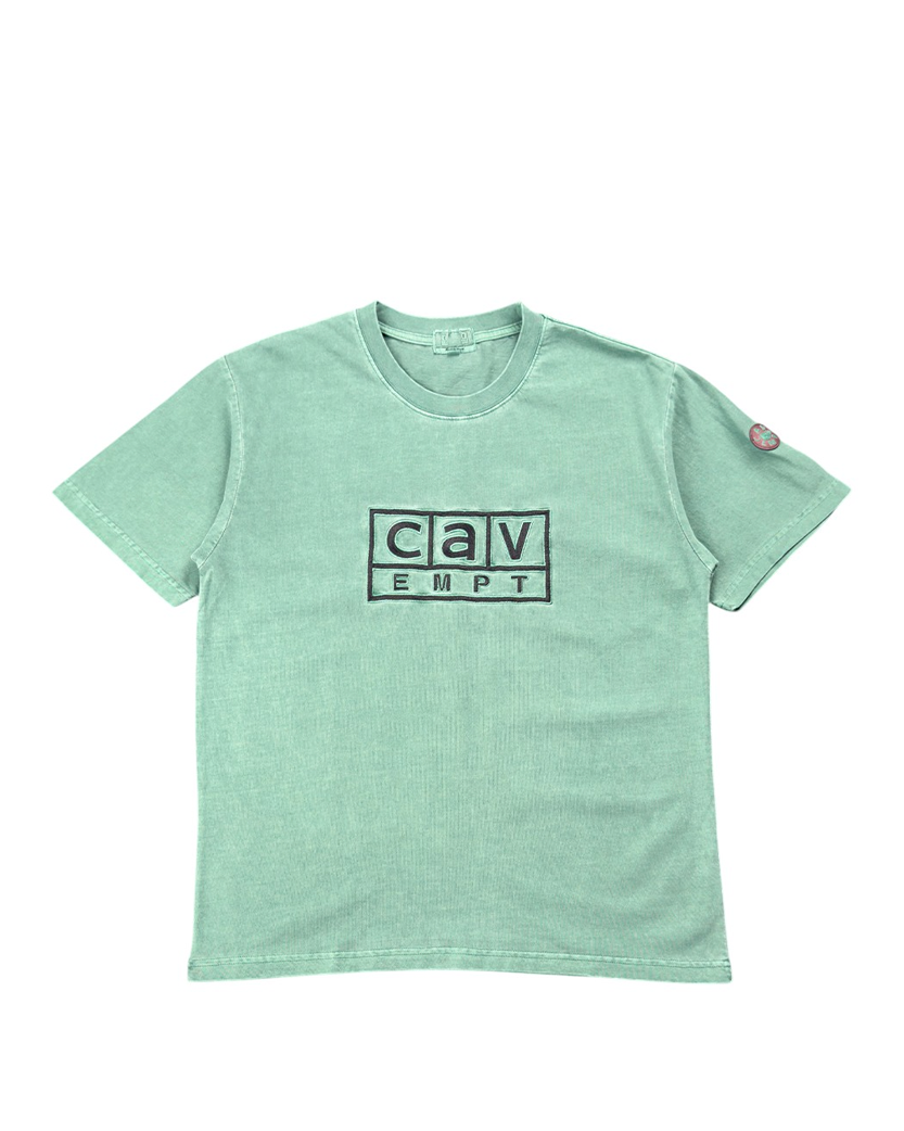 CAV EMPT Box Logo Tee Green CAV113