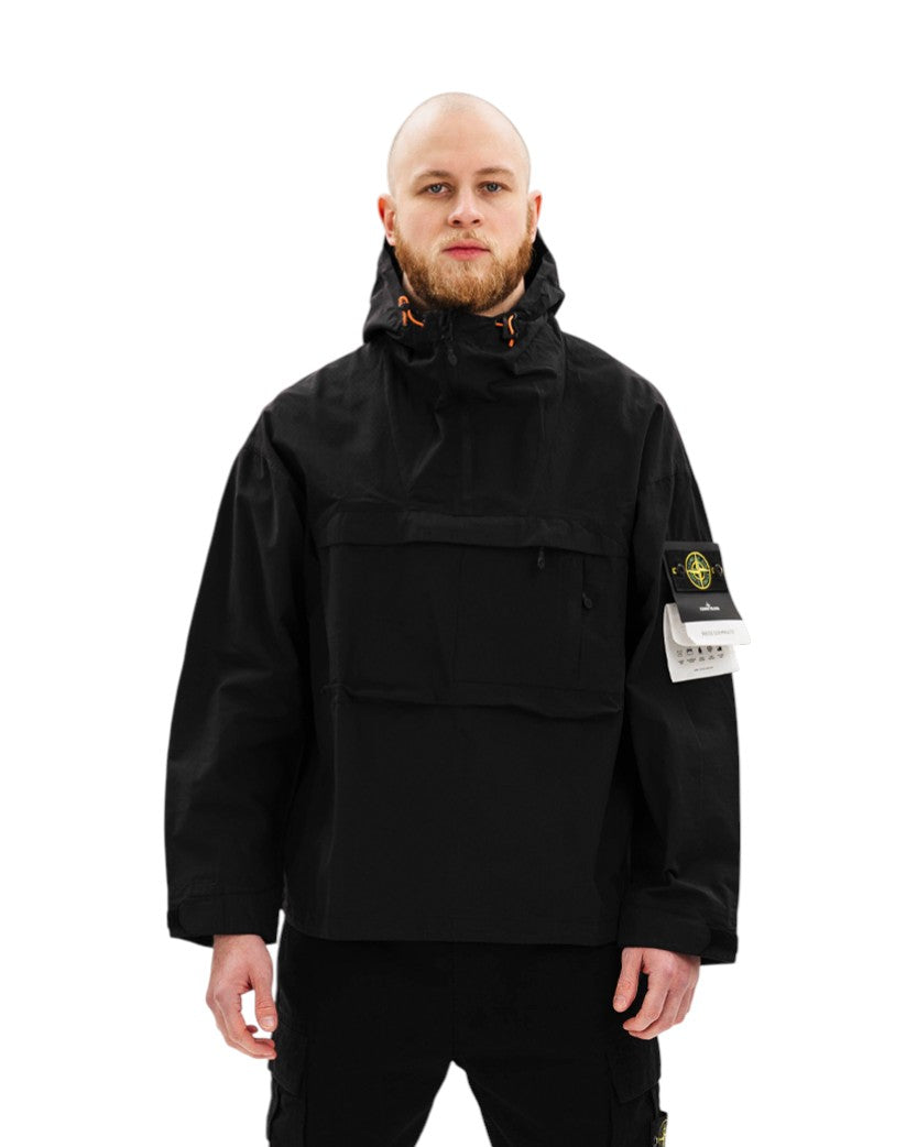 23SS Half Zip Anorak Black SI0289-BK