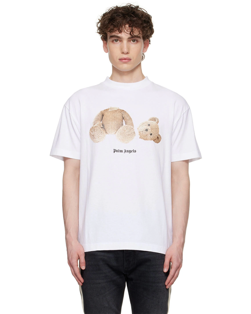 Palm Angels Bear Classic T-Shirt White