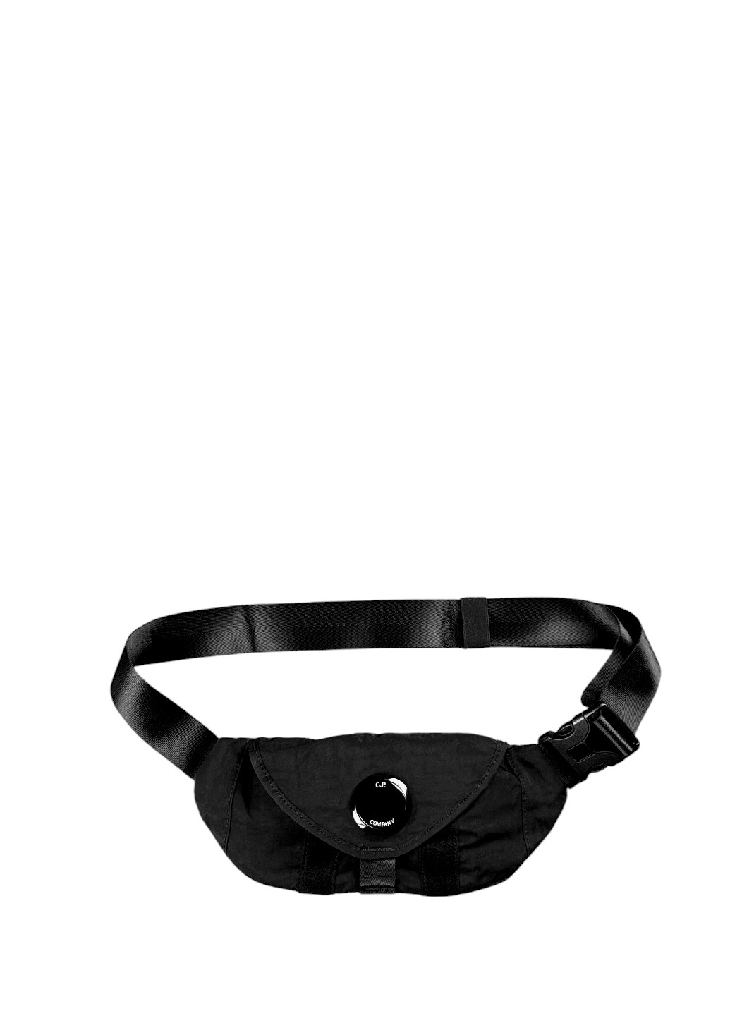 C.P. Company Nylon B. Crossbody Lens Mini Pack Black