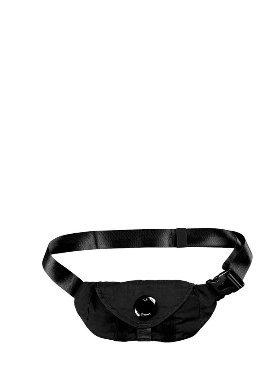 C.P. Company Nylon B. Crossbody Lens Mini Pack Black