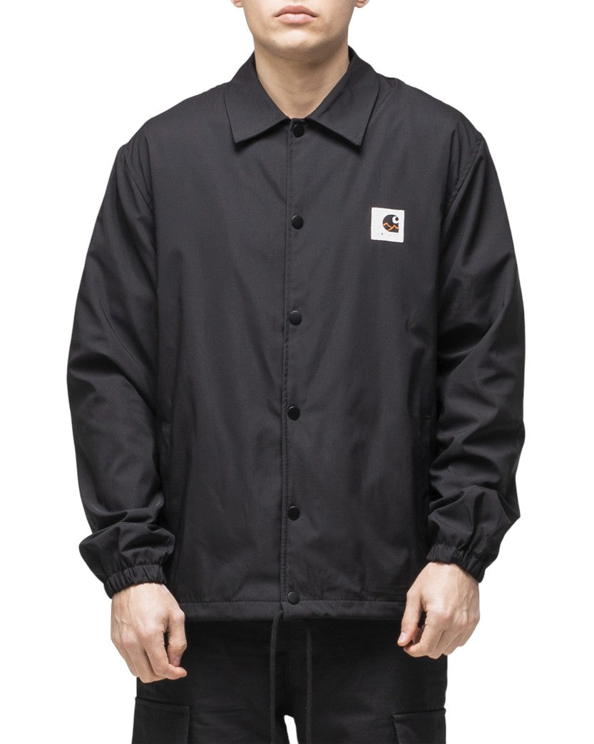 Carhartt WIP Script Coach Jacket Black