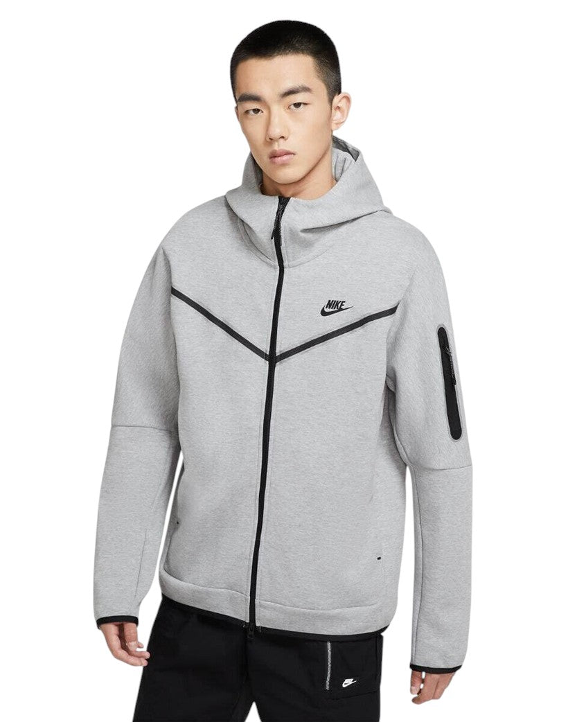 Nike NSW Tech Fleece Zip Hoodie Grey