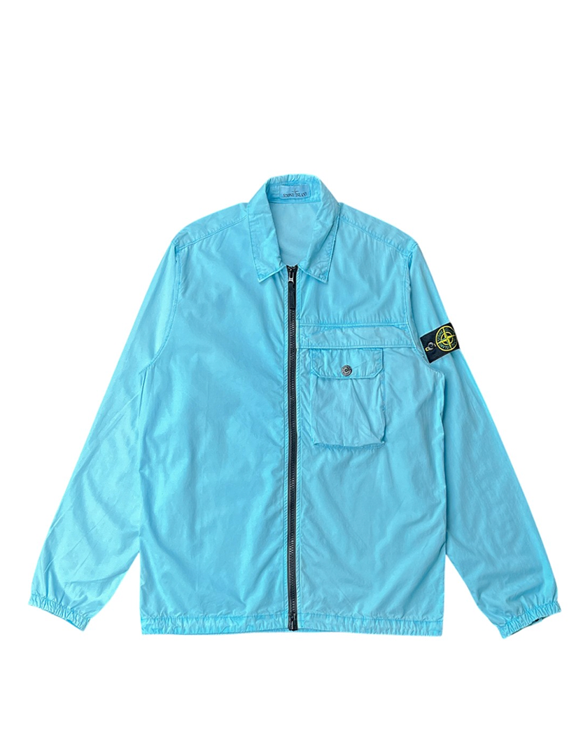 Cold Dye Overshirt Aqua SI0102-AQ