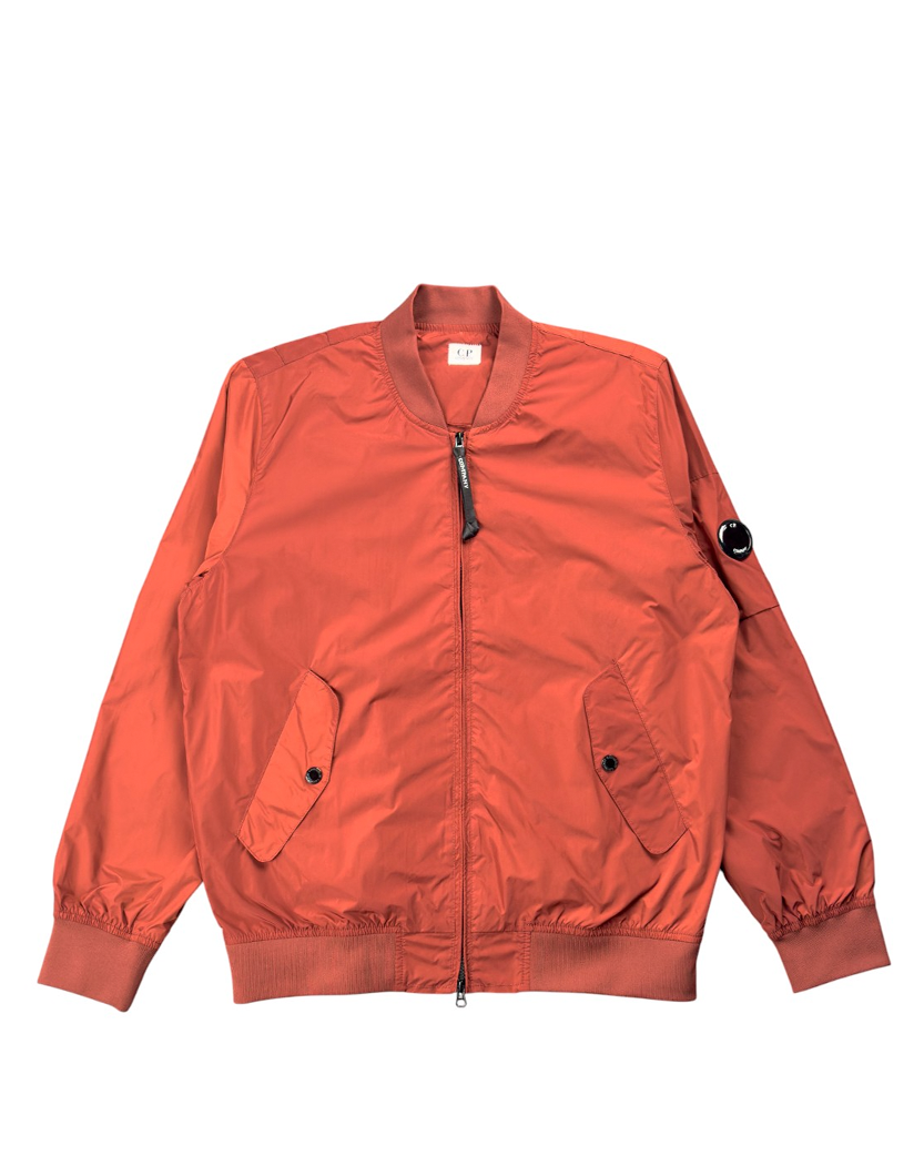 C.P. Company Nycra Arm Lens Bomber Jacket Orange