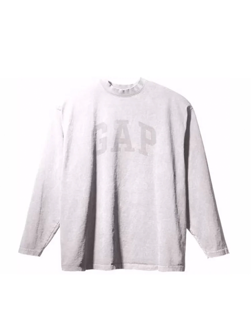 Yeezy Gap Engineered By Balenciaga Dove Longsleeve Tee White