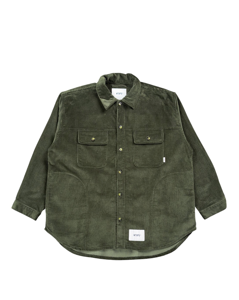 WTAPS WCPO 02 LS Cotton Twill Olive