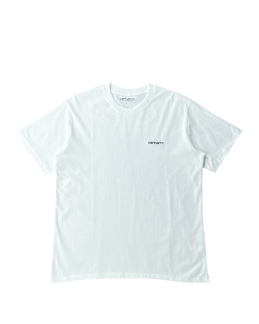 Carhartt WIP Script Embroidery T-Shirt White
