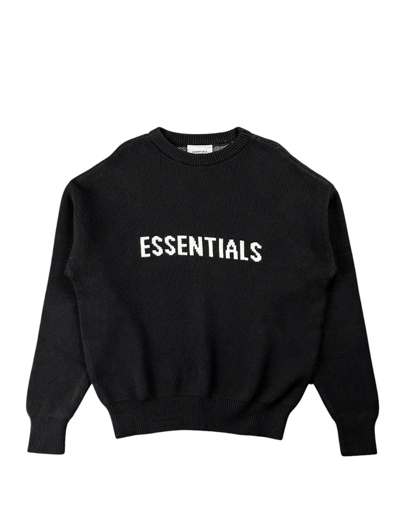 Fear Of God Essentials Knit Sweater Black