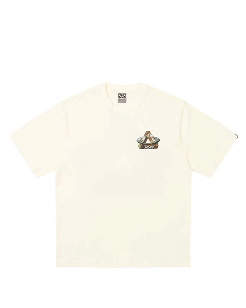 Oakley x Palace Tri Logo T-Shirt White